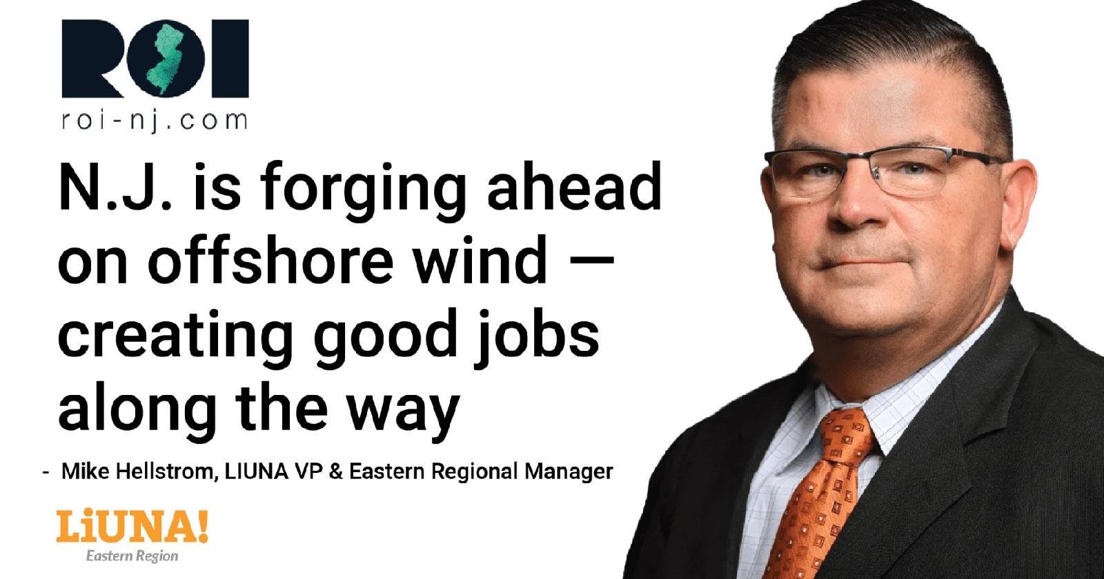 Mike Hellstrom on ROI-NJ