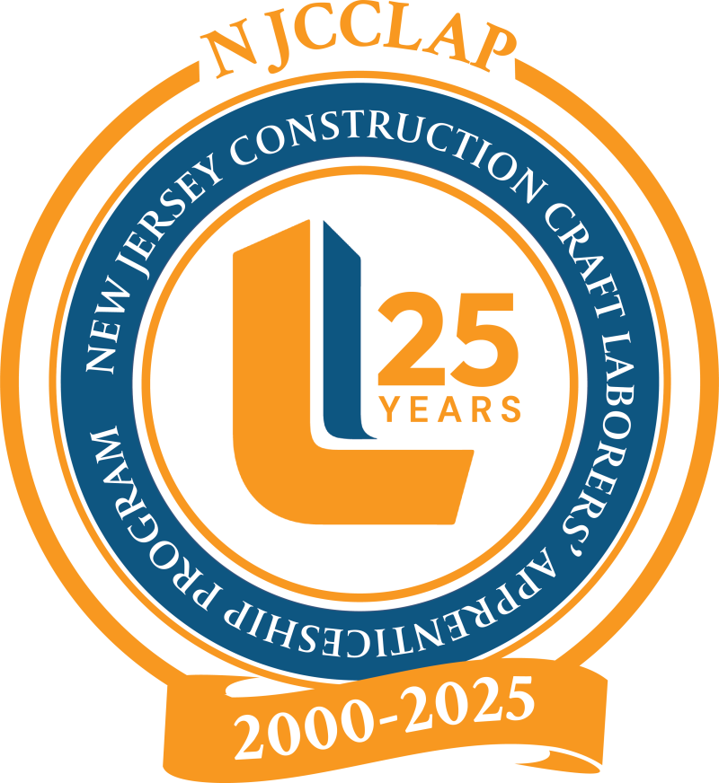NJCCLAP logo 25 Years